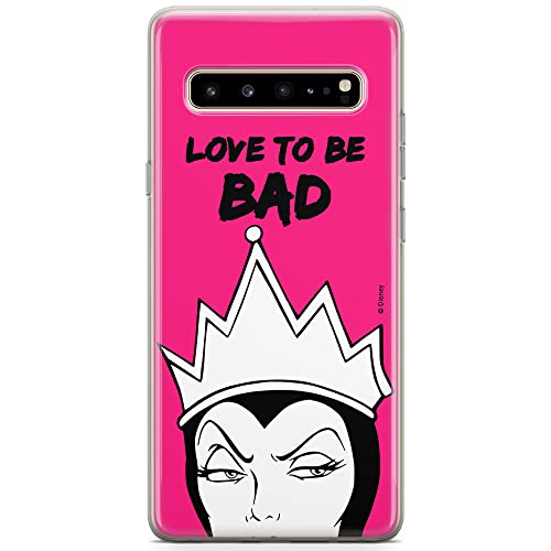 Etui Disney dedykowane do Samsung S10 5G, wzór: Zła Królowa 001 Etui całkowicie zadrukowane, oryginalne i oficjalnie licencjonowane