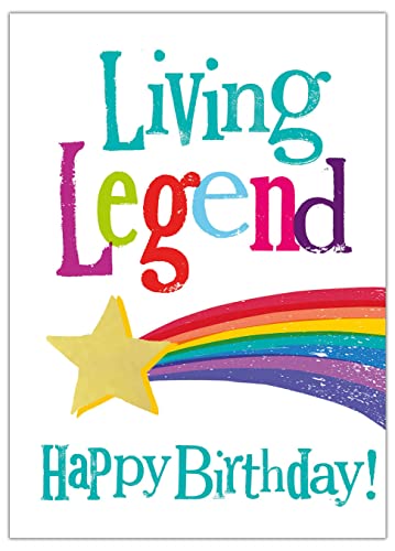 Żywa legenda 'Happy Birthday' kartka urodzinowa dla żywej legendy