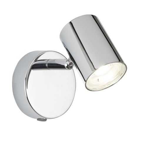 Searchlight Reflektor ścienny LED Rollo chrom z przełącznikiem