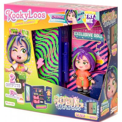 KOOKYLOOS KOOKYLOOS S Robin's Wardrobe PlaySet Lalka 1