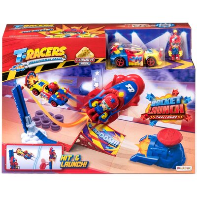 T-Racers T-Racers S Rocket Launch, pojazd zestaw 8431618018606