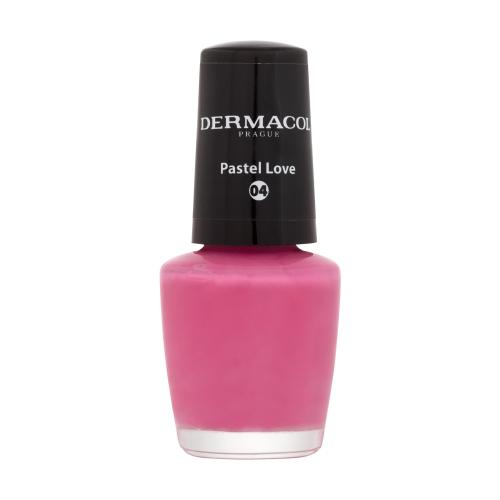 Dermacol Mini Pastel lakier do paznokci 5 ml dla kobiet 04 Pastel Love