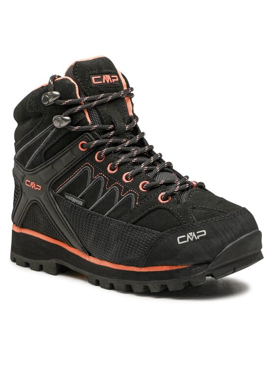 CMP Trekkingi Moon Mid Wmn Trekking Shoe Wp 31Q4796 Czarny