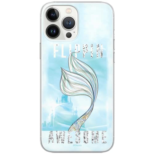 ERT GROUP etui na telefon Apple Iphone 6/7 / 8, case oryginalny i oficjalnie licencjonowany przez Disney, wzór Ariel 006, optymalnie dopasowane, z efektem płynnego brokatu