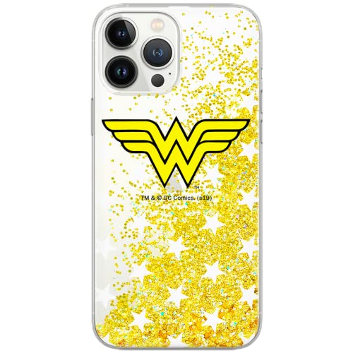 ERT GROUP etui na telefon Apple Iphone 6 PLUS/ 7 PLUS / 8 PLUS, case oryginalny i oficjalnie licencjonowany przez DC, wzór Wonder Woman 006, optymalnie dopasowane, z efektem płynnego brokatu