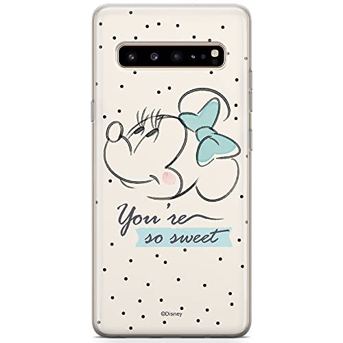 Etui Disney dedykowane do Samsung S10 5G, wzór: Minnie 042 Etui całkowicie zadrukowane, oryginalne i oficjalnie licencjonowane