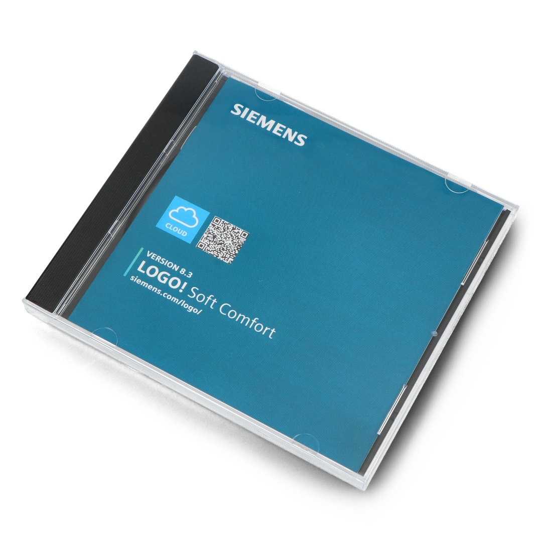 Siemens LOGO! Soft Comfort V8.3 - oprogramowanie do PLC - licencja jednostanowiskowa -  6ED1058-0BA08-0YA1