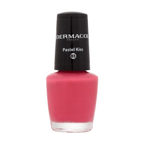 Zdjęcia - Lakier do paznokci Dermacol Mini Pastel  5 ml dla kobiet 03 Pastel Kiss 