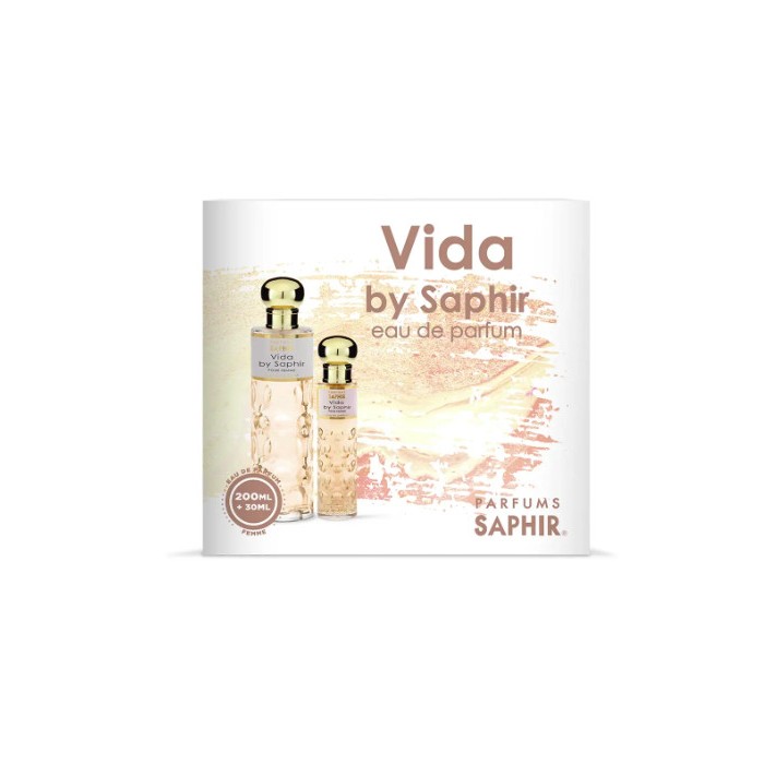 SAPHIR WOMEN Woda perfumowana VIDA, zestaw 200 ml + 30 ml