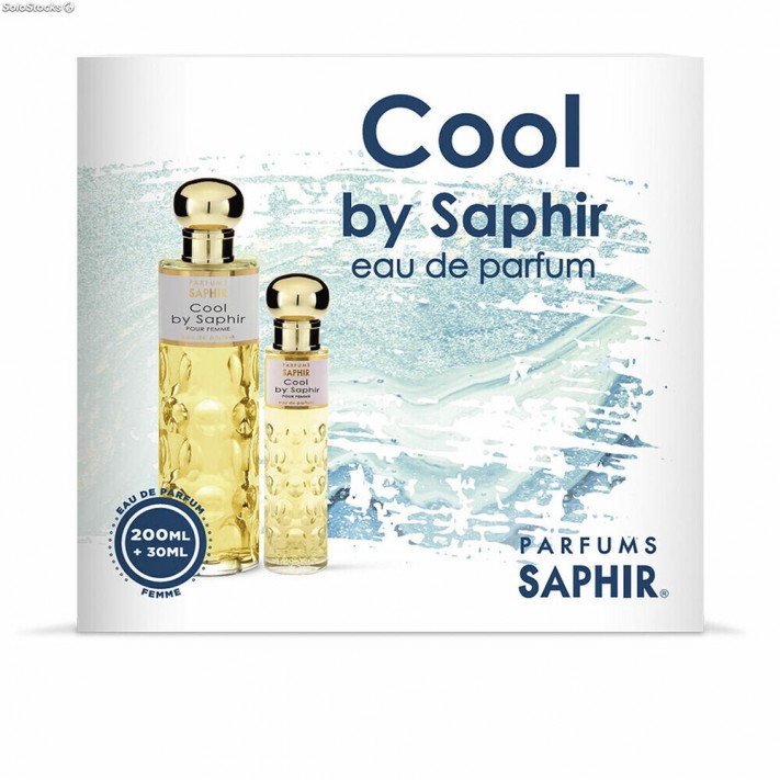 SAPHIR WOMEN Woda perfumowana COOL, zestaw 200 ml + 30 ml