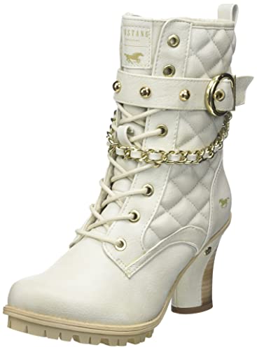 Mustang Damskie botki 1141-616, Ice, 40 EU