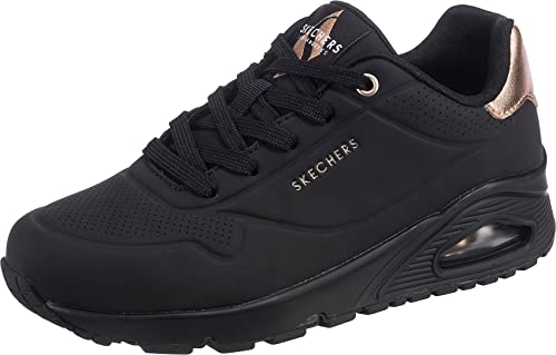 Skechers Damskie trampki UNO, czarne, 3 UK