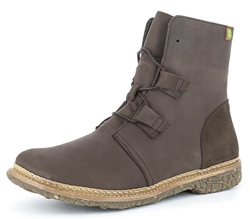 El Naturalista N5470 Pleasant Brown/Angkor kozaki damskie z krótką cholewką, brązowy - Braun Brown Brown - 37 EU