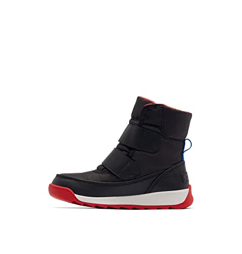 Sorel Unisex dziecięcy maluch Whitney Ii pasek Wp śnieg buty, Czerwony mak, 20 EU