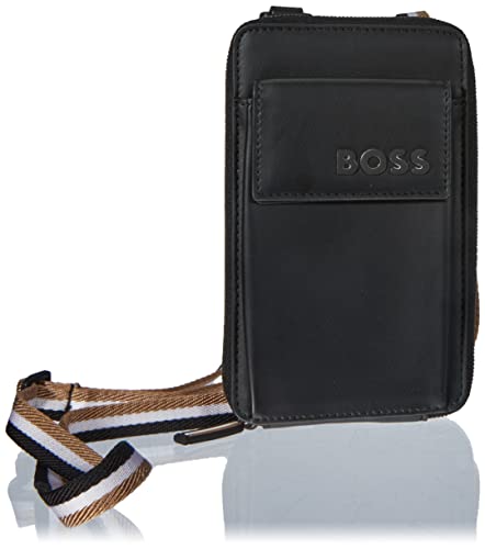 Boss Men's Byron S Phone Case, Black1, One Size, czarny (Black1), jeden rozmiar