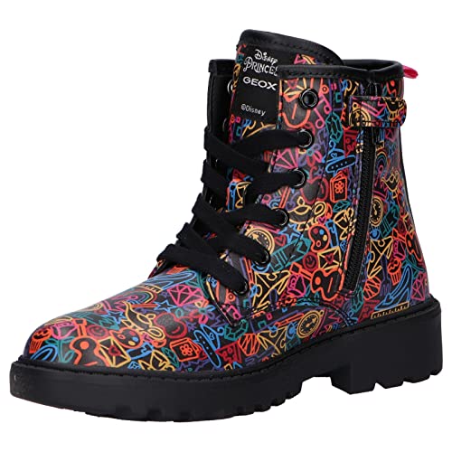 Trapery GEOX - J Casey G. D J2620D 00004 C9240 D Black/Multicolor