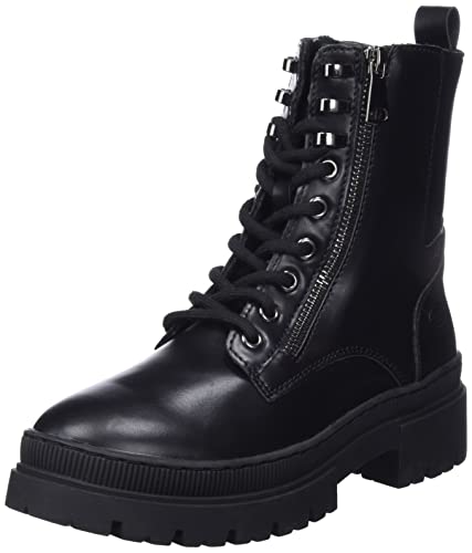 Tom Tailor Damskie sztyblety 4294903, czarne, 39 UE