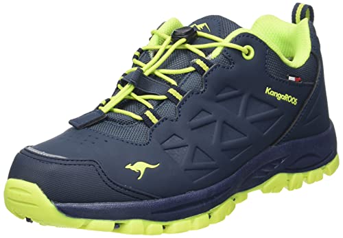 KangaROOS Męskie buty trekkingowe K-XT para Low EV RTX (dk Navy/Lime), rozmiar 36 UE