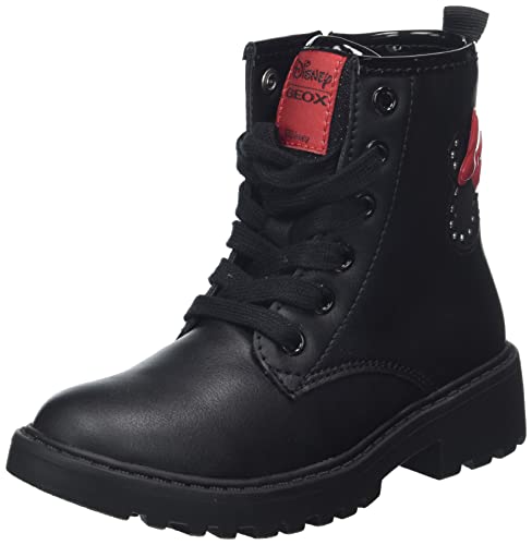 Geox J Casey Girl C botki Dziewczynki , czarny , 37 EU
