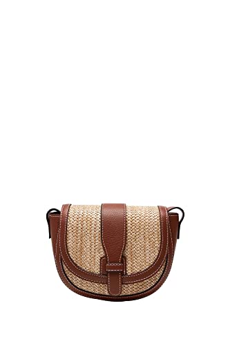 Springfield Damski bandolera Solapa Trenzado torba/plecak, jasnobrązowy, rozmiar uniwersalny