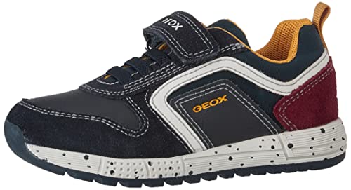 Geox Baby B ALBEN Boy C sneakersy dla chłopców, granatowe/bordowe, 24 EU