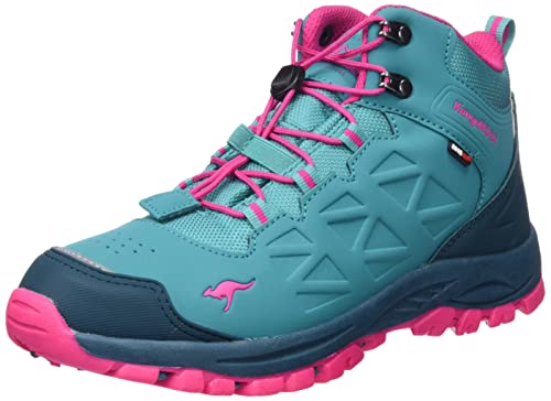 KangaROOS Damskie buty trekkingowe K-xt para Mid RTX, Dk Ocean Daisy Pink, 35 EU