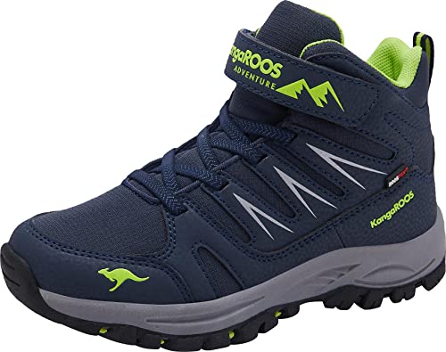 KangaROOS Męskie buty trekkingowe K-XT Mura EV rtx granatowe/limonkowe, 37 EU