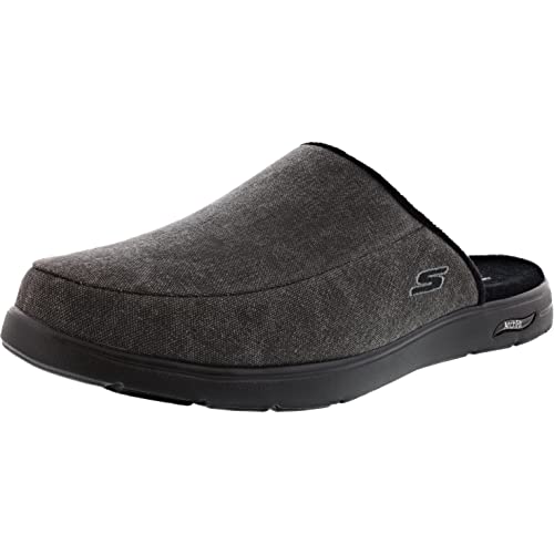 Skechers Męskie kapcie do siedzenia Arch Fit, - Czarny - 40 EU