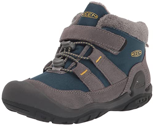 KEEN Knotch Chukka Boot, stalowy szary/niebieski morski skrzydło, 11 UK dziecko