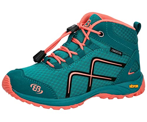 Brütting Guide High Cross buty do biegania, benzyna/łososiowy, 31 EU