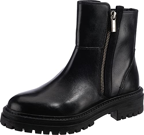 Geox Damskie botki D Iridea, Czarny, 38 EU