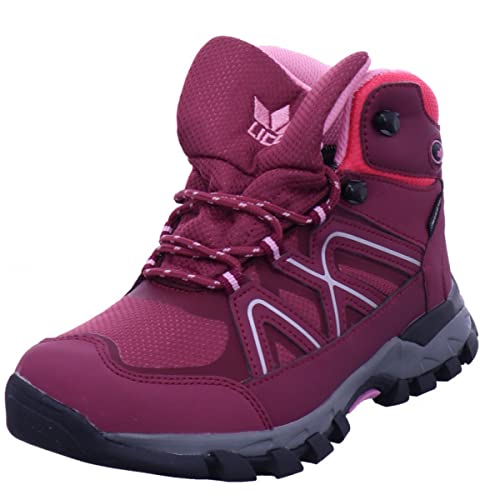 Lico Maine High Cross buty do biegania, bordowe/różowe, 31 EU