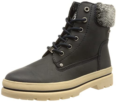 Tom Tailor Damskie sztyblety 4294607, granatowe, 41 EU