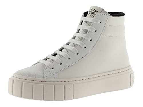 Victoria Abril BOTA EFECTO Piel & Serraje, Trampki damskie, Hielo, 40 EU