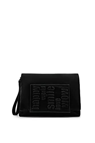Desigual Women's Black Bag_MENSAJES_Dortmund FLA 2000