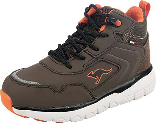 KangaROOS Buty dziecięce K-ts Kimo RTX Unisex, Coffee Flame, 34 EU