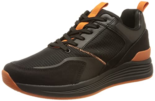 ARA Męskie trampki Chicago Sneaker, czarne, 42 EU