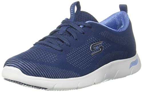 Skechers Damskie tenisówki Arch FIT Refine, granatowe, 5,5 UK