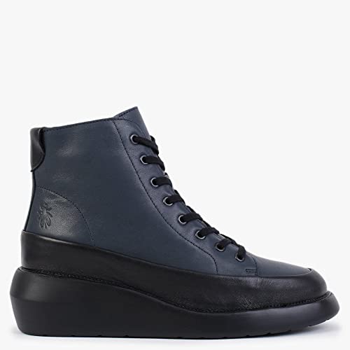 Fly London BOZE515FLY damskie botki, czarne/granatowe, 5 UK