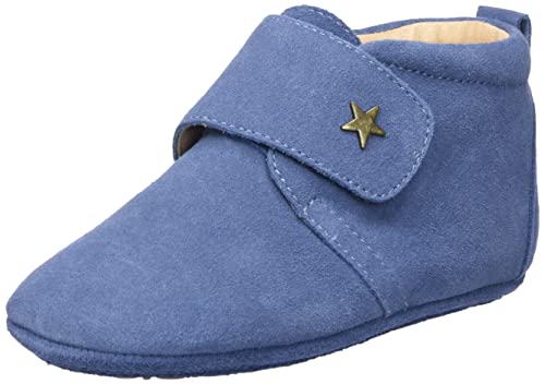 bisgaard Chłopięce buty dziecięce Baby Star First Walker Shoe, niebieskie, 21 EU