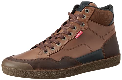 Kickers Męskie trampki Kick-Triparty Sneaker, Camel Cognac Marine, 40 EU