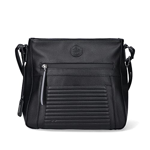Rieker Women's H1481 torba na ramię, czarna