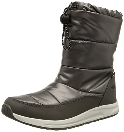 KangaROOS Damskie kozaki K-WW Luna RTX Szare/metaliczne, 36 EU