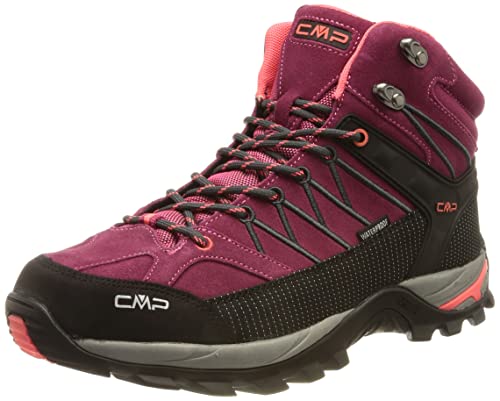 CMP Damskie buty trekkingowe Rigel Mid Wmn Shoe Wp, różowy, 38 EU