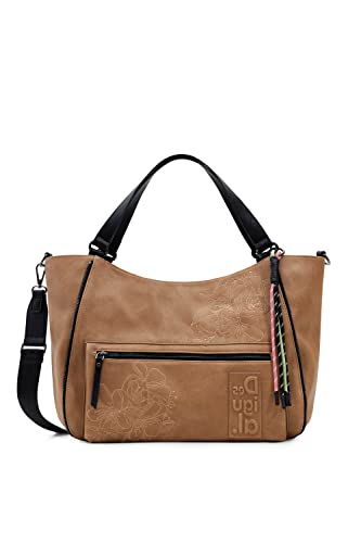 Desigual Torba damska, miękka RUANDA 6011 Camel, brązowa