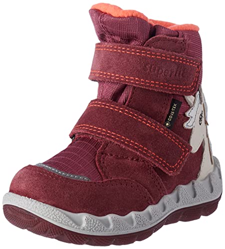 Superfit Baby-Mädchen Icebird kozaki śniegowe, różowe/pomarańczowe 5500, 20 EU