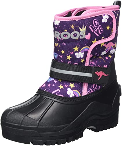 KangaROOS Chłopięce buty dziecięce K-Shell II, fioletowe/księżniczki, 32 EU