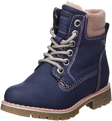 Tom Tailor Chłopcy, dziewczęcy, 4270806, półdługie kozaki, denim, 25 UE