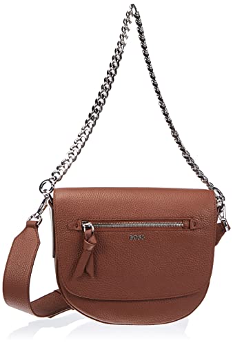 BOSS Damska torba Sophie Crossbody Saddle Bag, Open Brown242