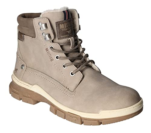 Mustang Męskie buty sznurowane 4159-606, kolor taupe, 44 EU